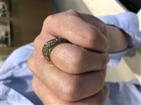 Ring Damiani Woman in Yellow Gold Diamante 0.28 Ct 20005420-14 - 20005420-14